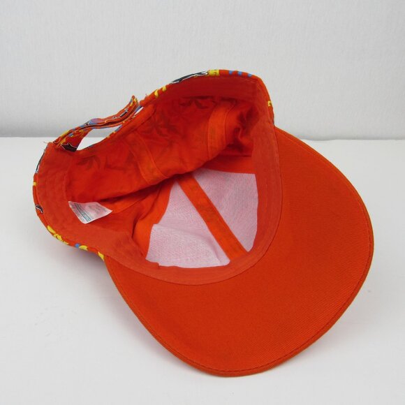 South Padre Island Youth 54 C Adjustable Cap Orange Multicolored Palm Trees & Sh - Picture 8 of 9